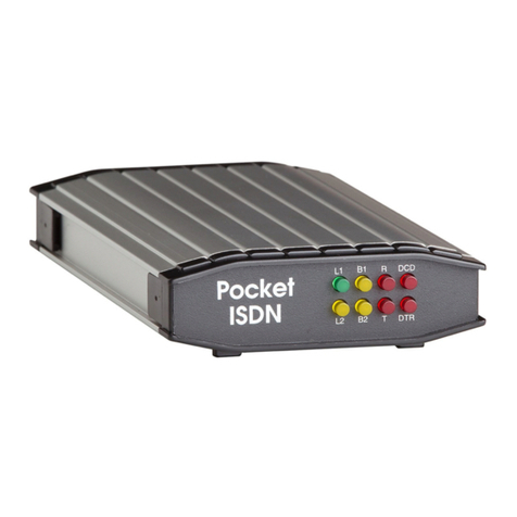 INSYS Pocket ISDN manual