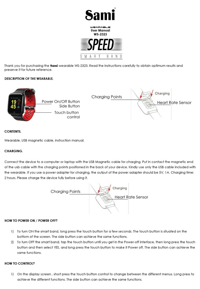 Sami WS-2323 user manual