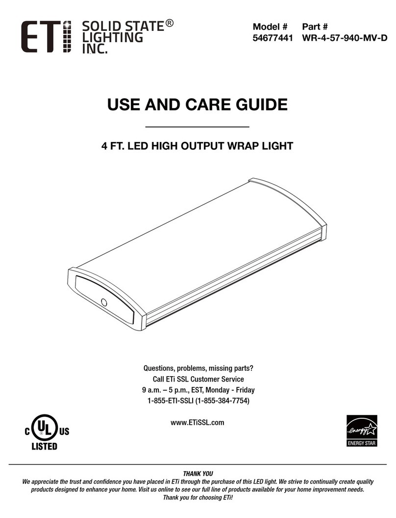 ETI 54677441 Use and care guide