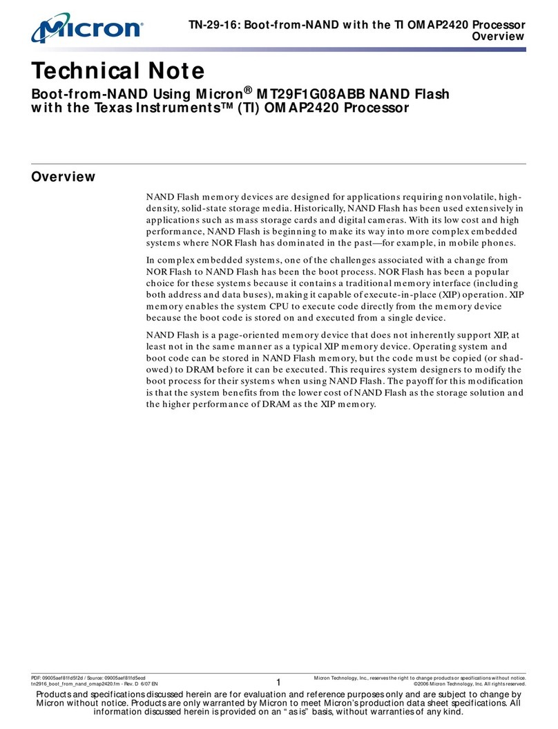 Micron Technology MT29F1G08ABB Technical note