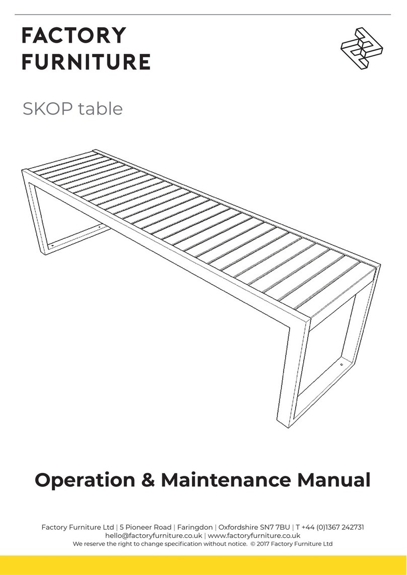 Factoryfurniture SKOP Manual