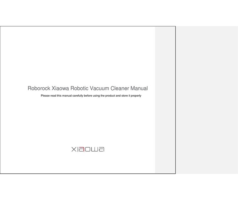 Roborock Xiaowa User manual