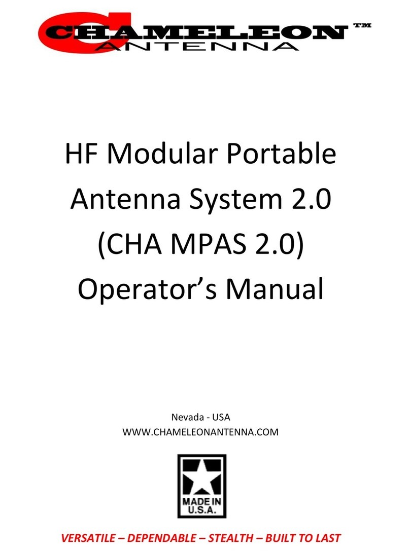 Chameleon Antenna CHA MPAS 2.0 Operator's manual Chameleon Antenna CHA MPAS 2.0 Operator's manual