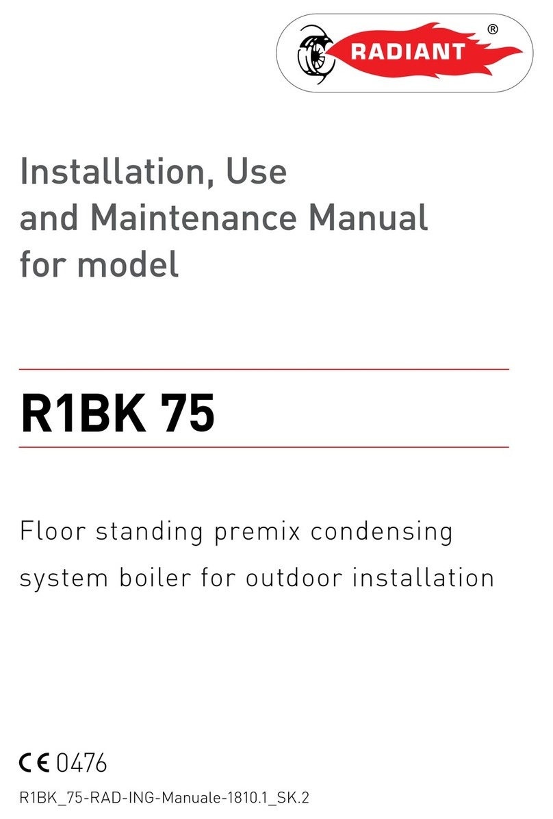 Radiant R1BK 75 User manual