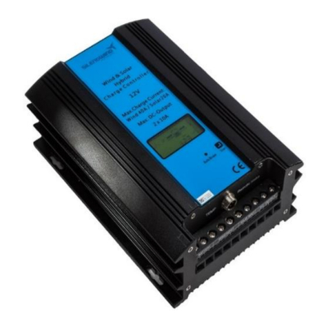 SilentWind MPPT HYBRID BOOST CHARGE CONTROLLER user manual