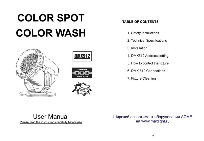 ACME Color Spot user manual