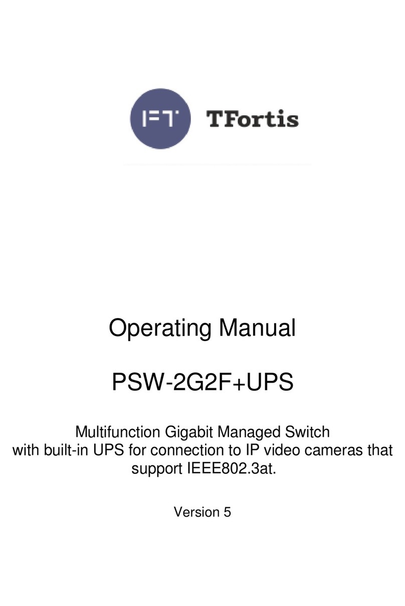 TFortis PSW-2G2F+UPS User manual TFortis PSW-2G2F+UPS User manual