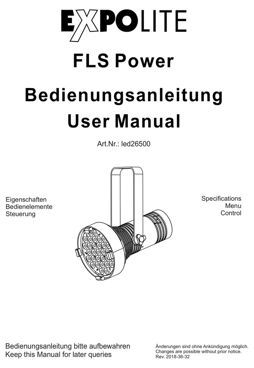 Expolite FLS Power User manual Expolite FLS Power User manual