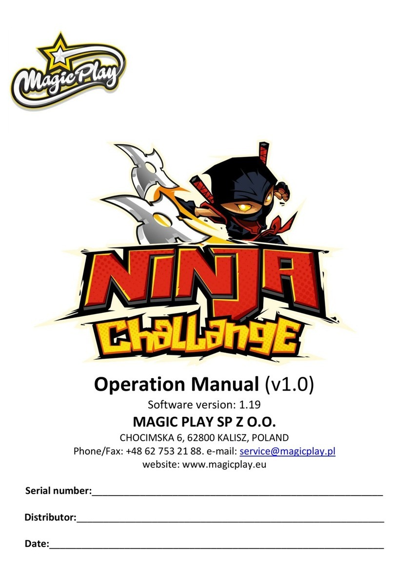 Magic Play Ninja Challenge Operation manual
