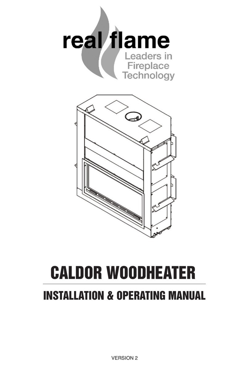 RealFlame CALDOR Installation & operating manual