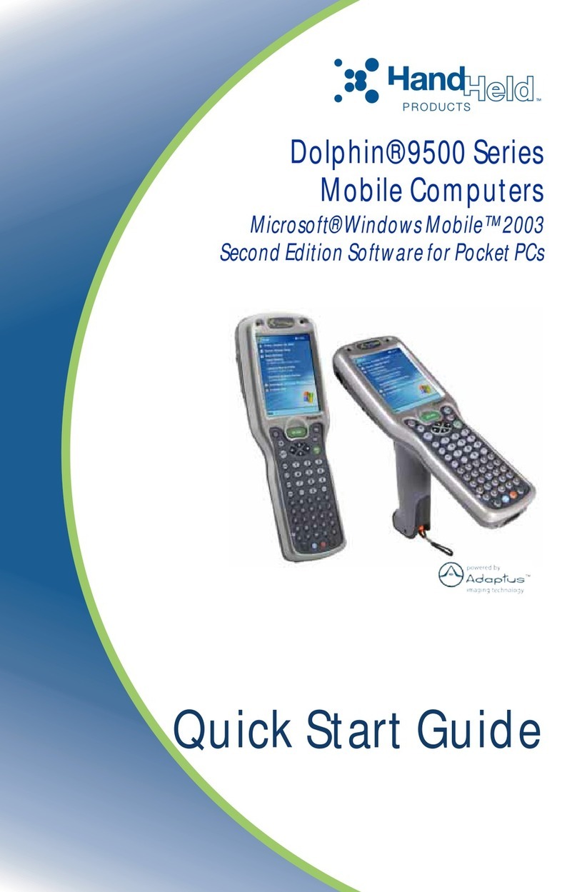 Hand Held Products Dolphin 9500 Series quick start guide