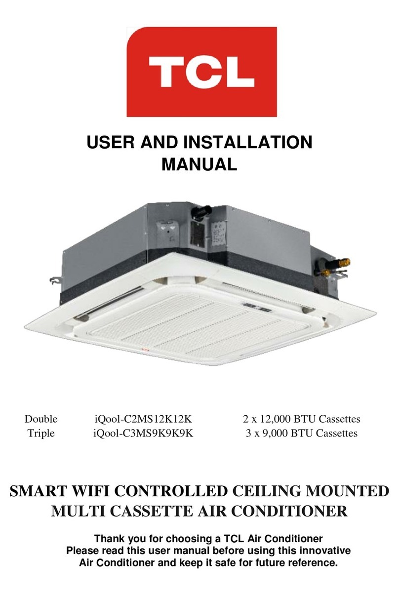 TCL iQool-C2MS12K12K Operating manual