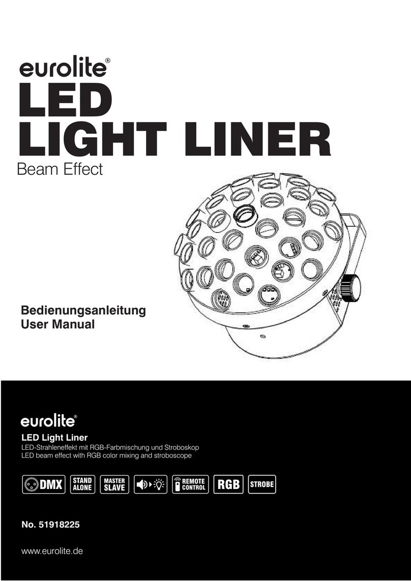 EuroLite LED Light LIner user manual
