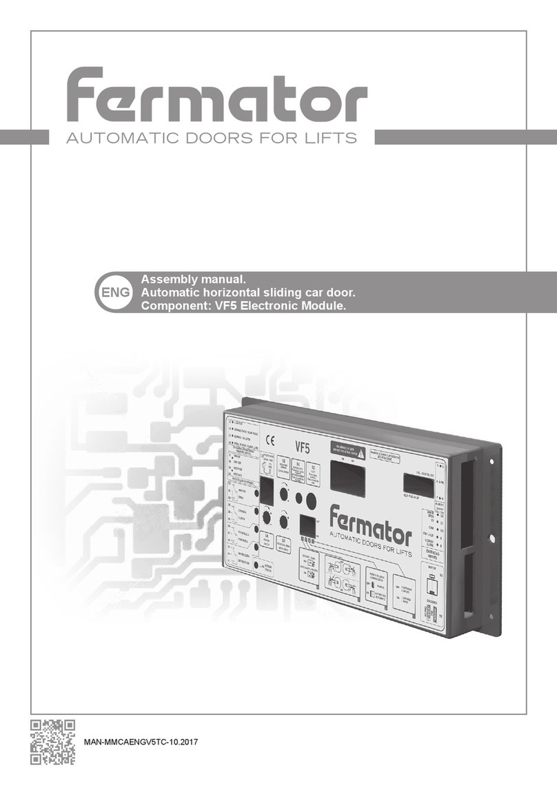Fermator VCI-VF5A.CD0 Series Assembly manual Fermator VCI-VF5A.CD0 Series Assembly manual