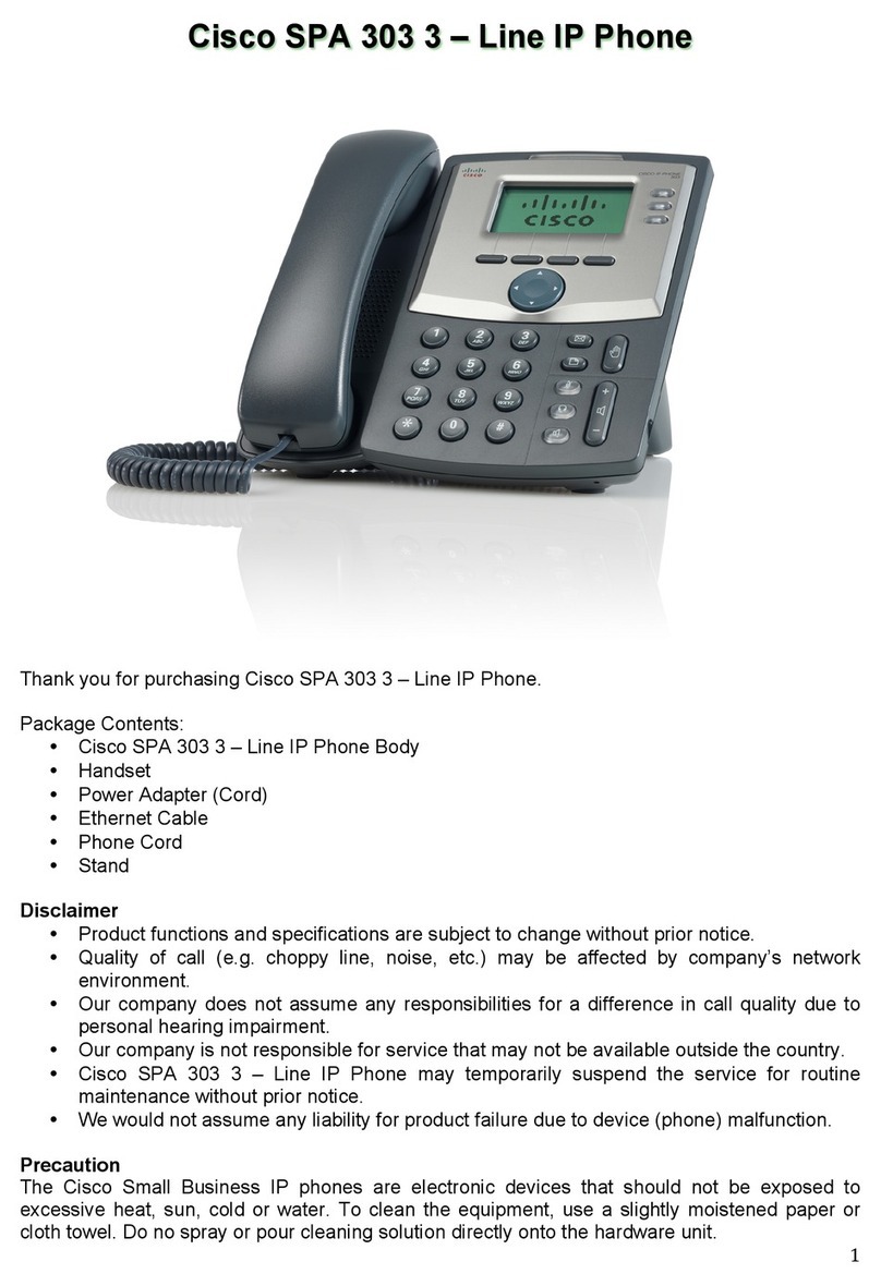Cisco SPA 303 Package Contents