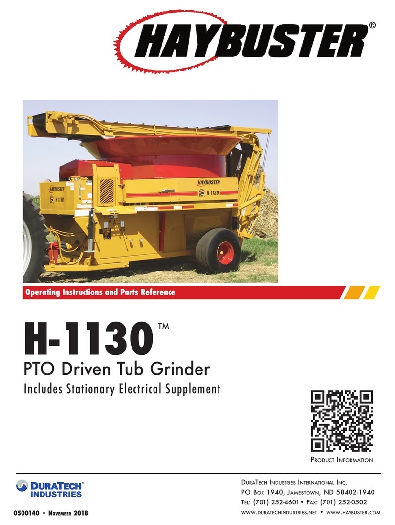 Haybuster H-1130 Parts list manual
