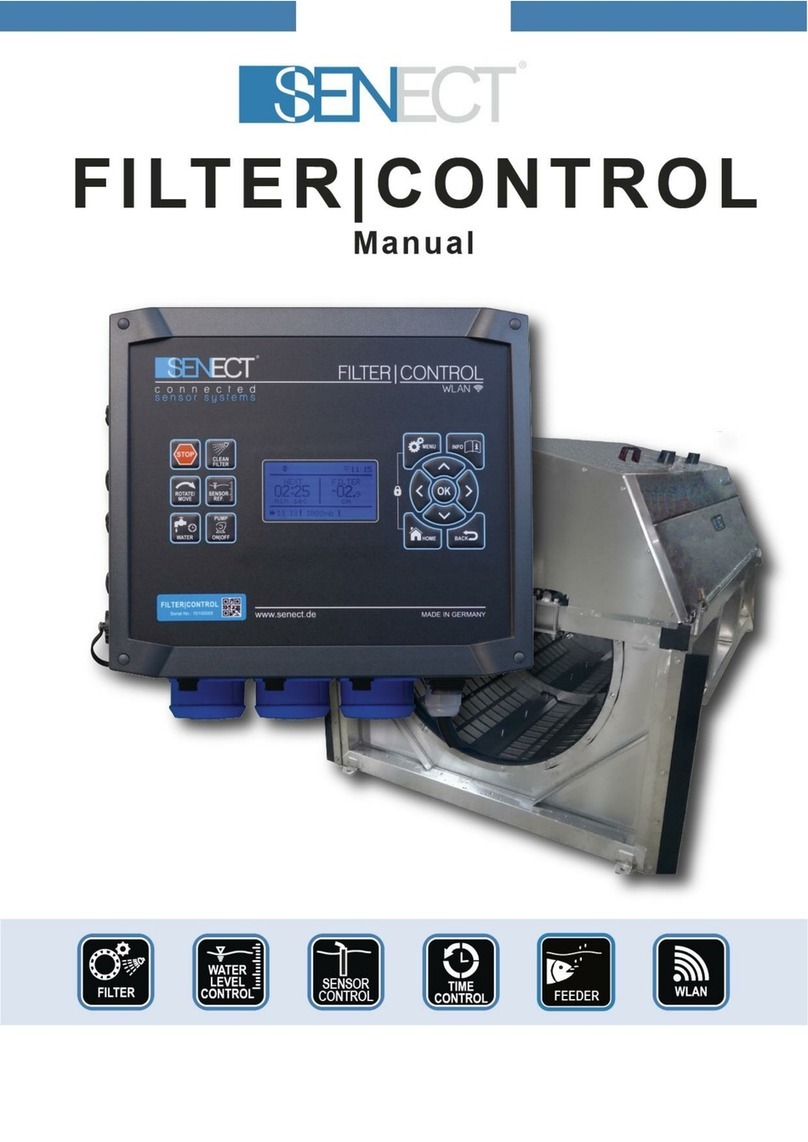 Senect FILTER CONTROL Series manual
