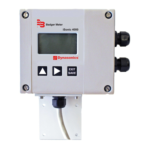 Badger Meter iSonic 4000 User manual
