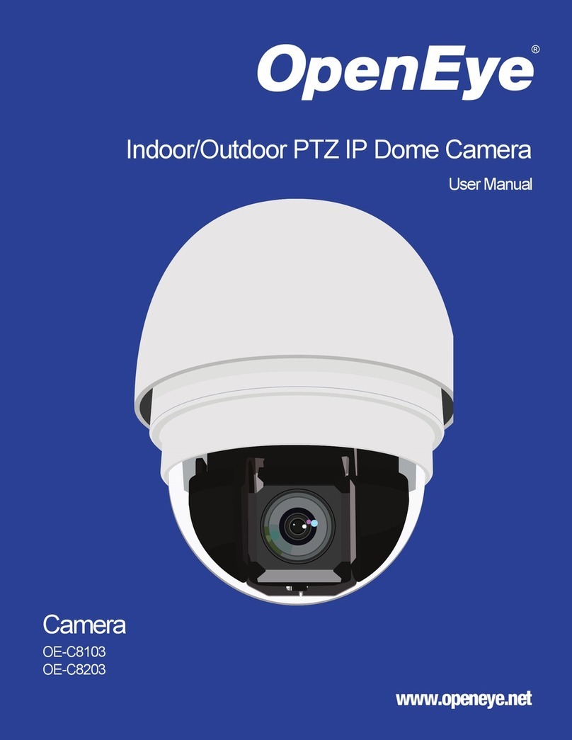 OpenEye OE-C8103 User manual