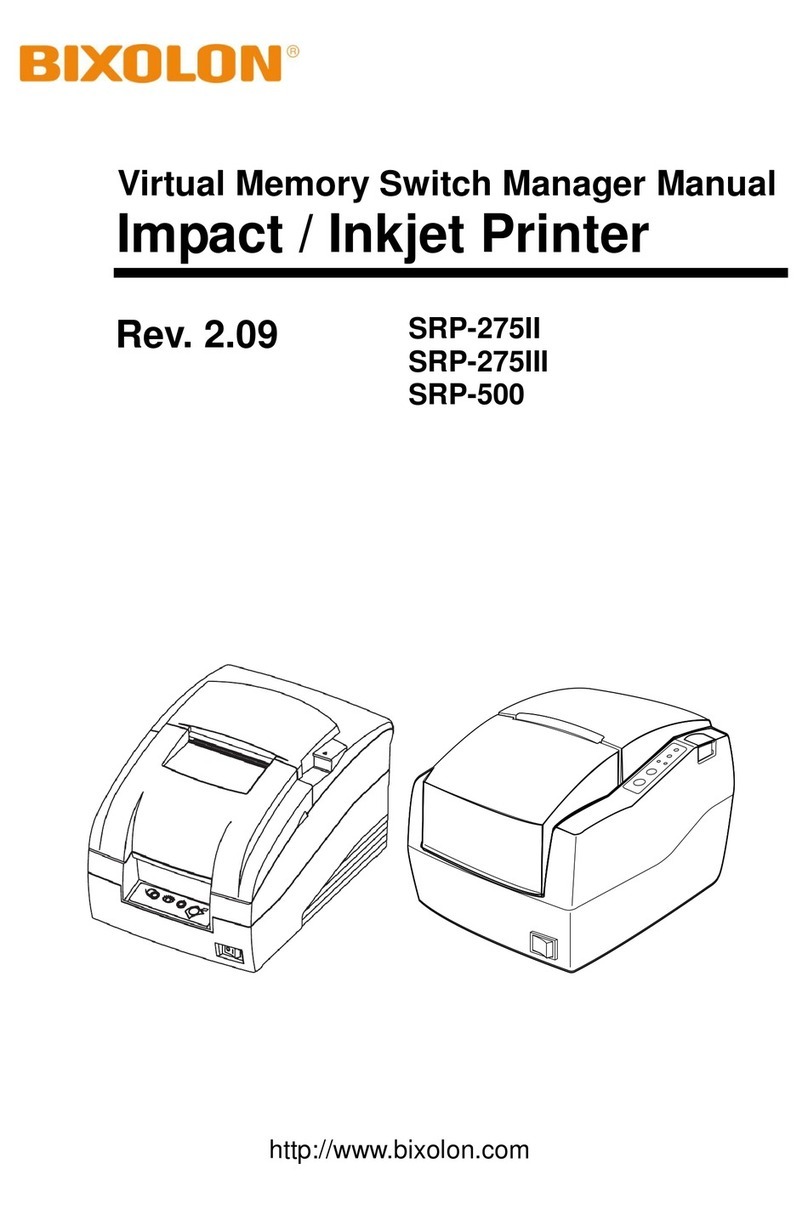 BIXOLON Srp-275III Mounting instructions