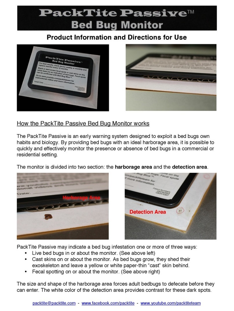 PackTite Passive Product Information and Directions for Use