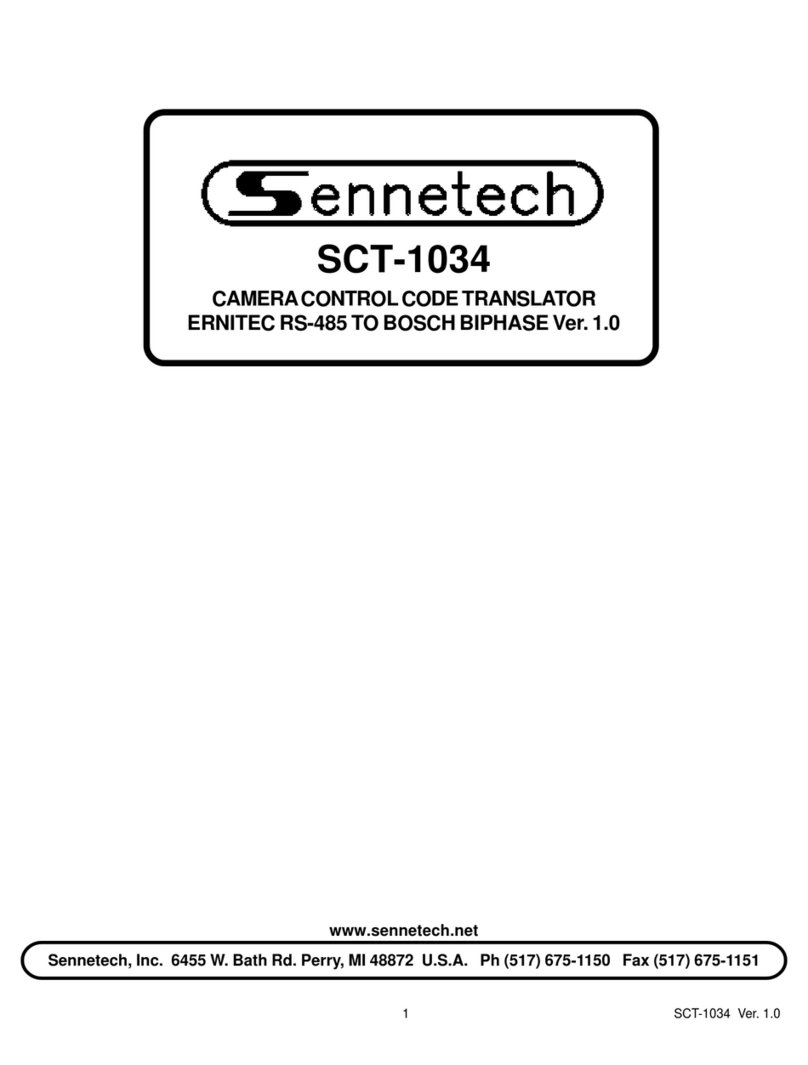 Sennetech SCT-1034 User manual