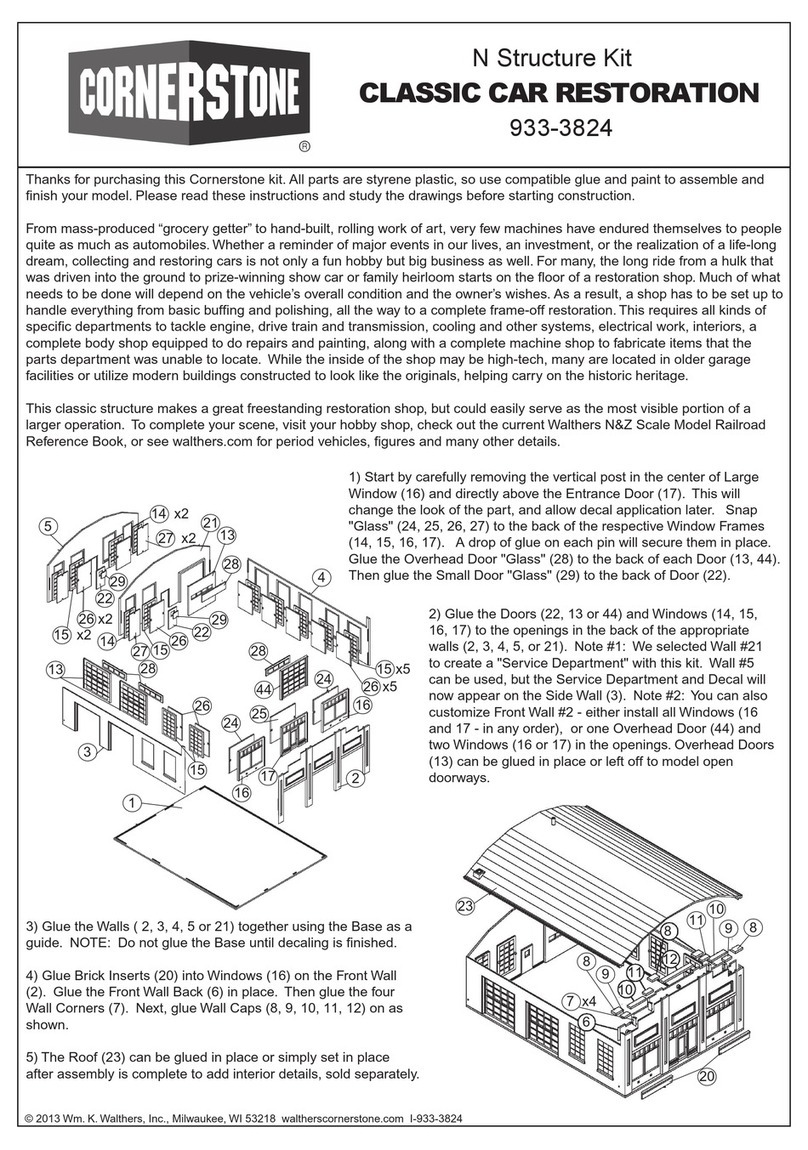 Cornerstone 933-3824 quick start guide