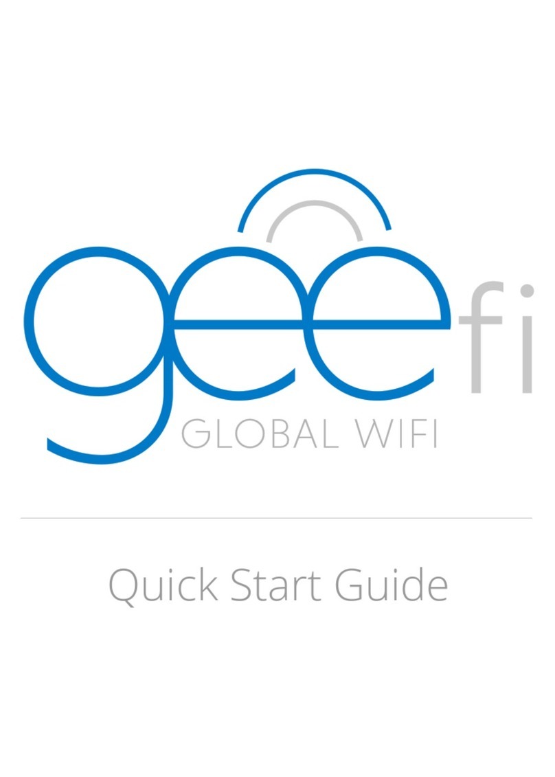 GeeFi GeeFi quick start guide