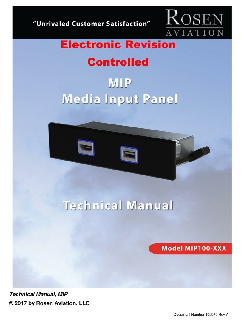 Rosen Aviation MIP100 Series Technical manual