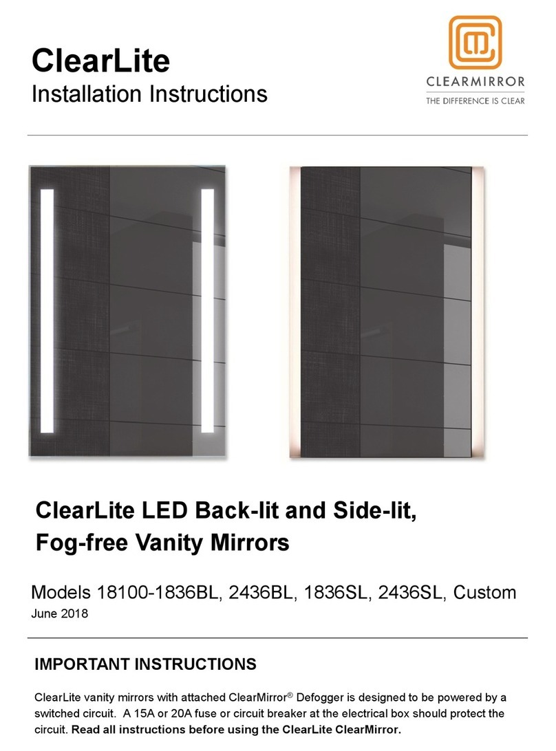 ClearMirror Custom installation instructions