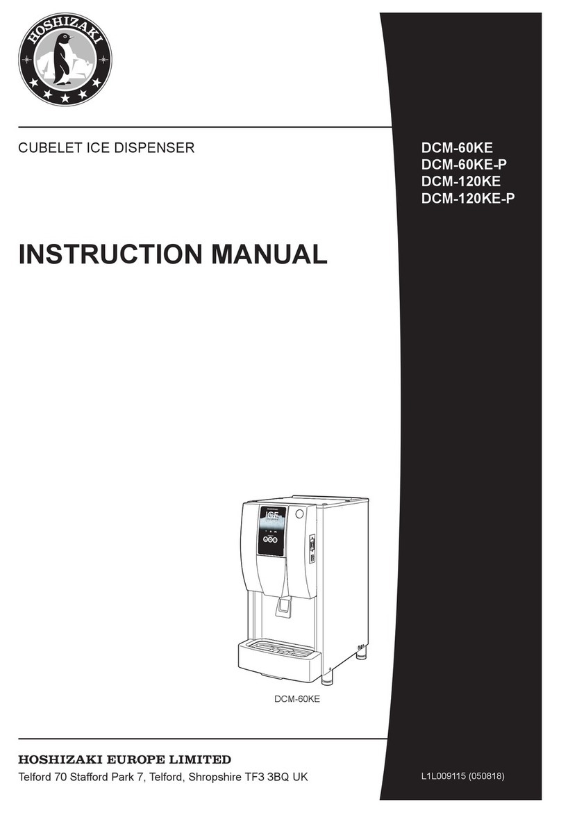 Hoshizaki DCM-60KE instruction manual