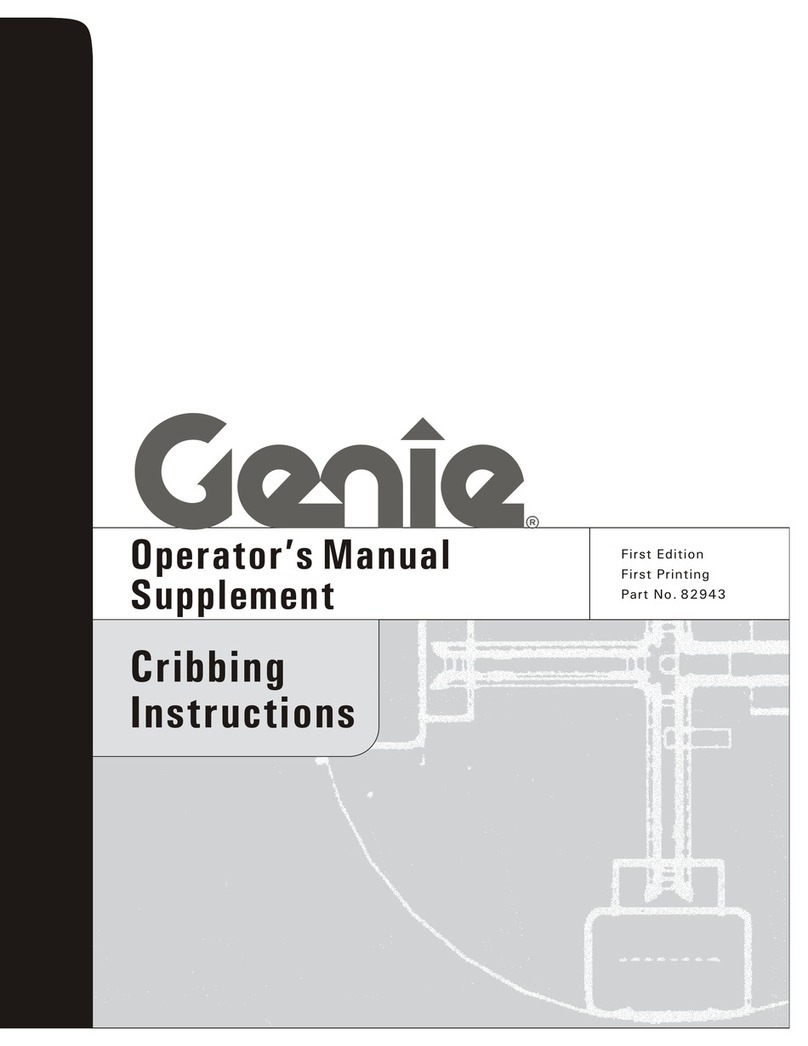 Genie Z-45/25 User manual Genie Z-45/25 User manual