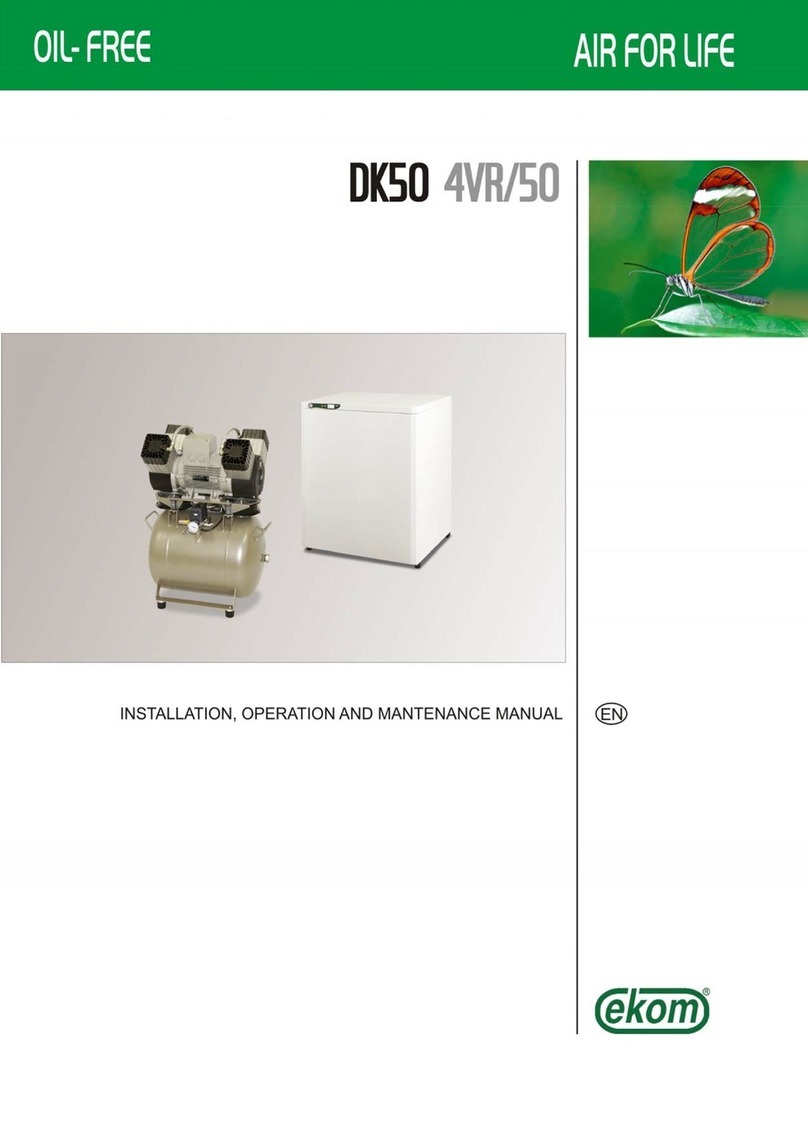 EKOM DK50 4VR/50 Installation, operation and maintenance manual