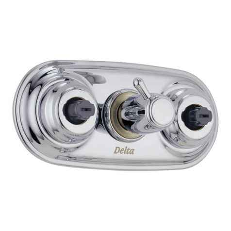 Delta JETTED SHOWER Series User manual