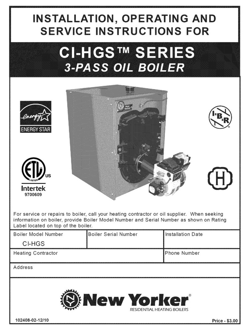 New Yorker CI-HGS Series Service manual