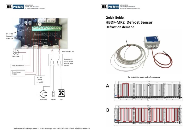 HB Products HBDF-MK2 User manual