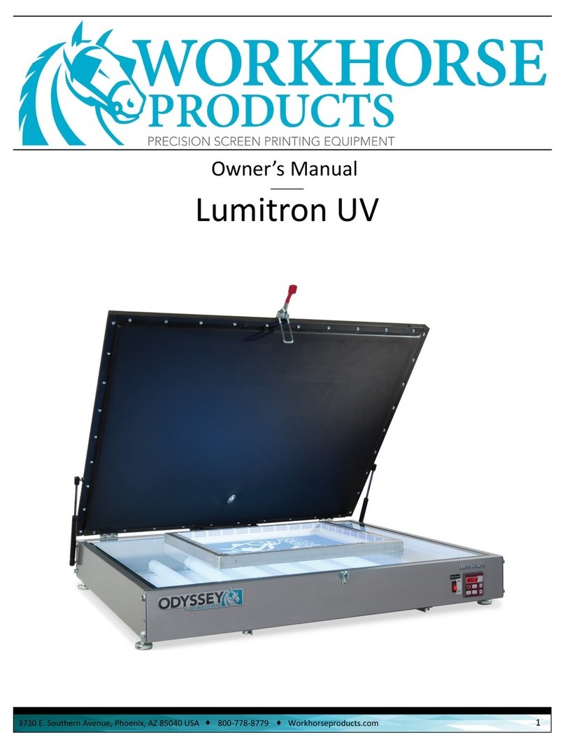 Workhorse Lumitron UV owner's manual