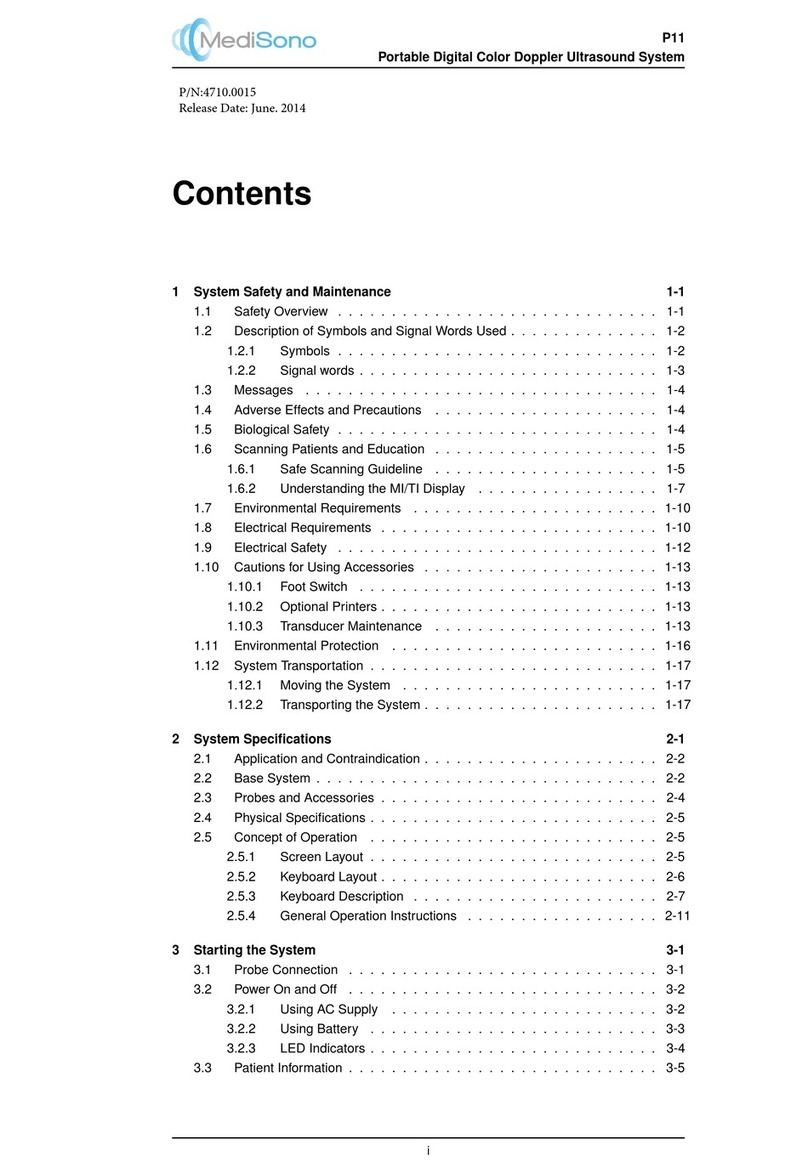 MediSono P11 manual