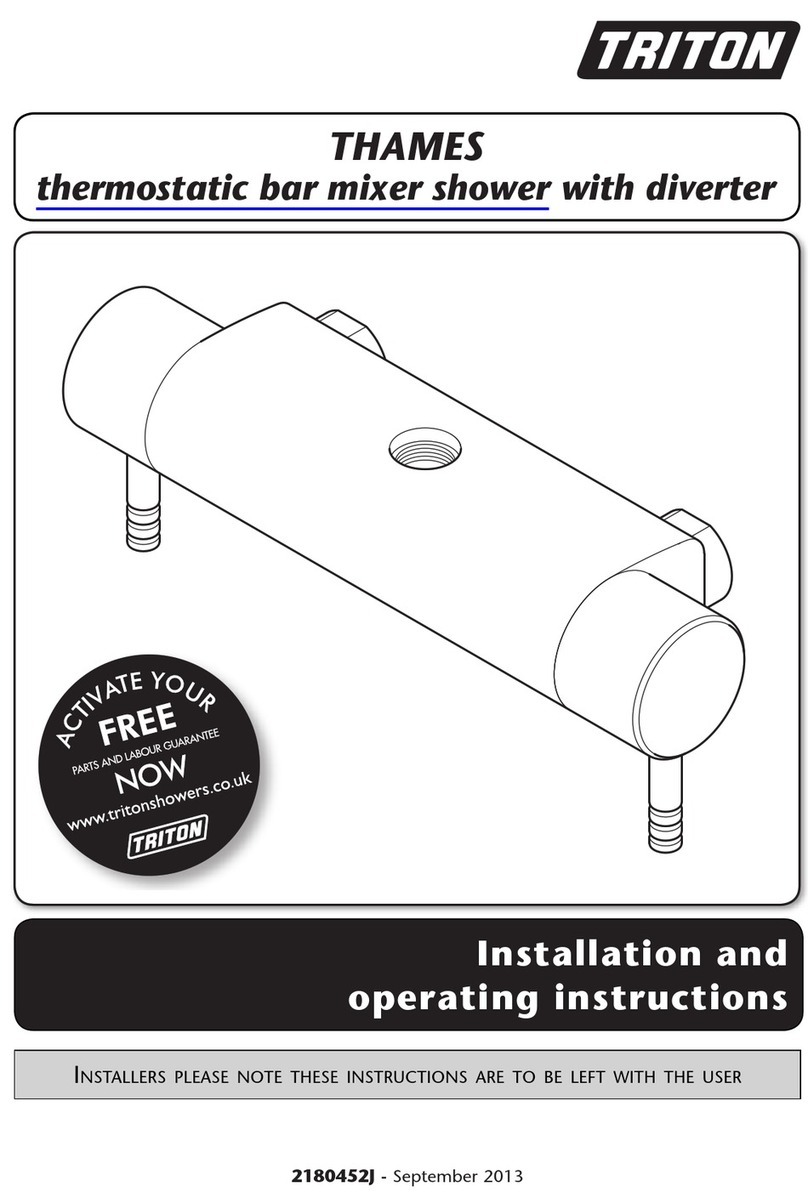 Triton Thames Installation and operating instructions Triton Thames Installation and operating instructions