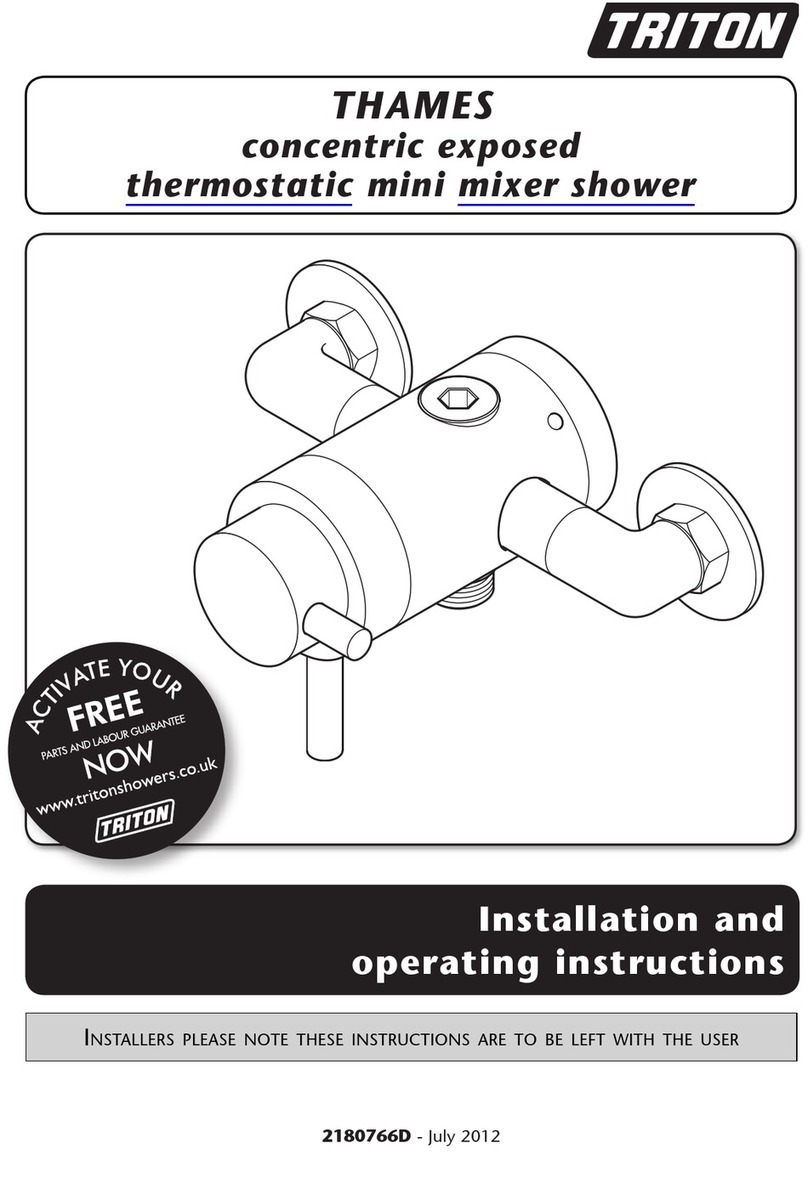 Triton Thames Installation and operating instructions Triton Thames Installation and operating instructions