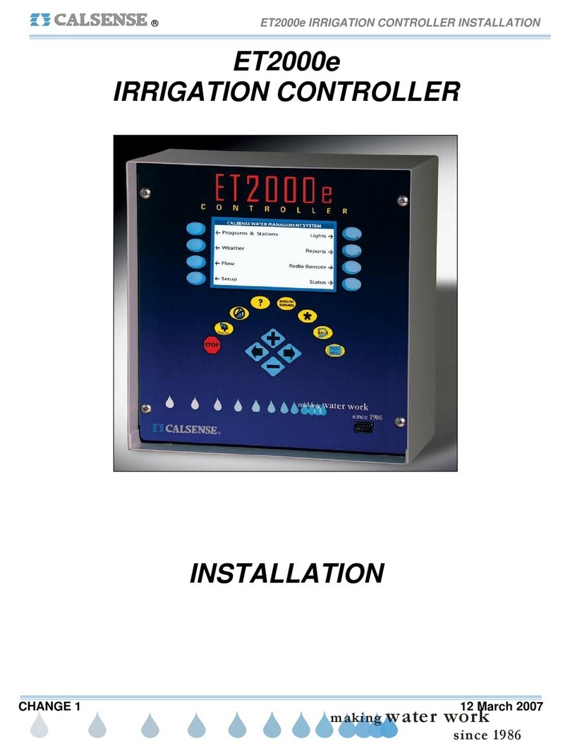 Calsense ET2000e Installation