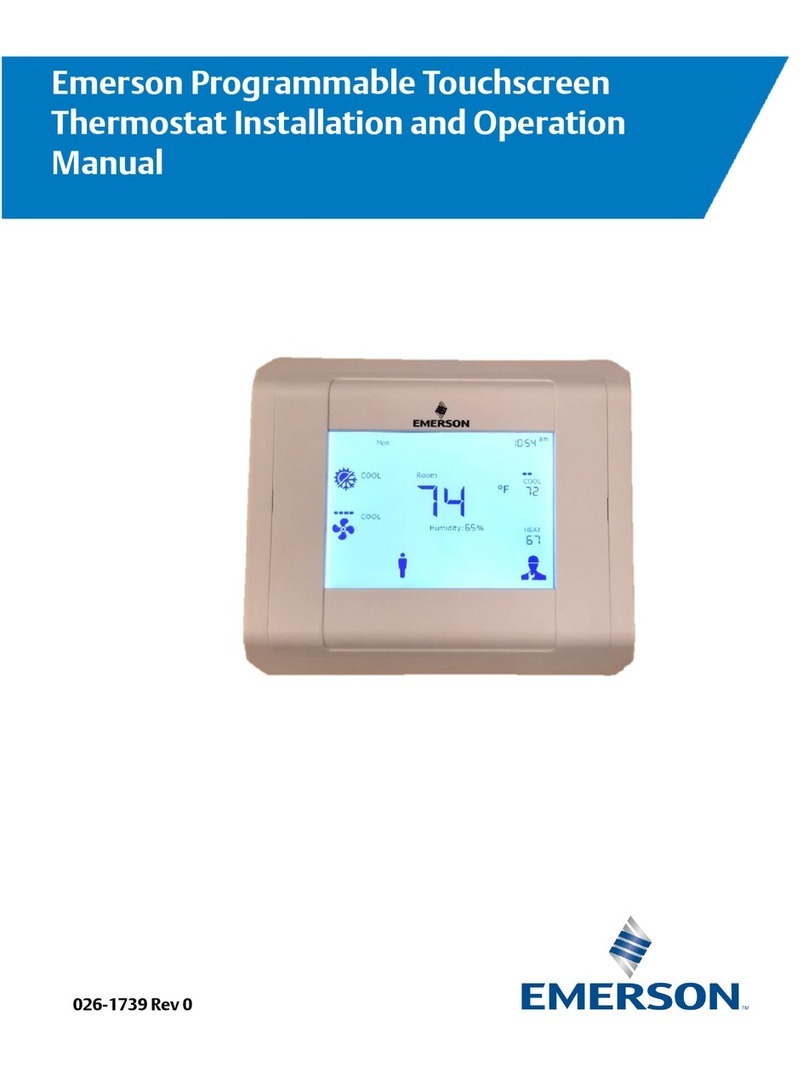 Emerson 810-1600 User manual Emerson 810-1600 User manual