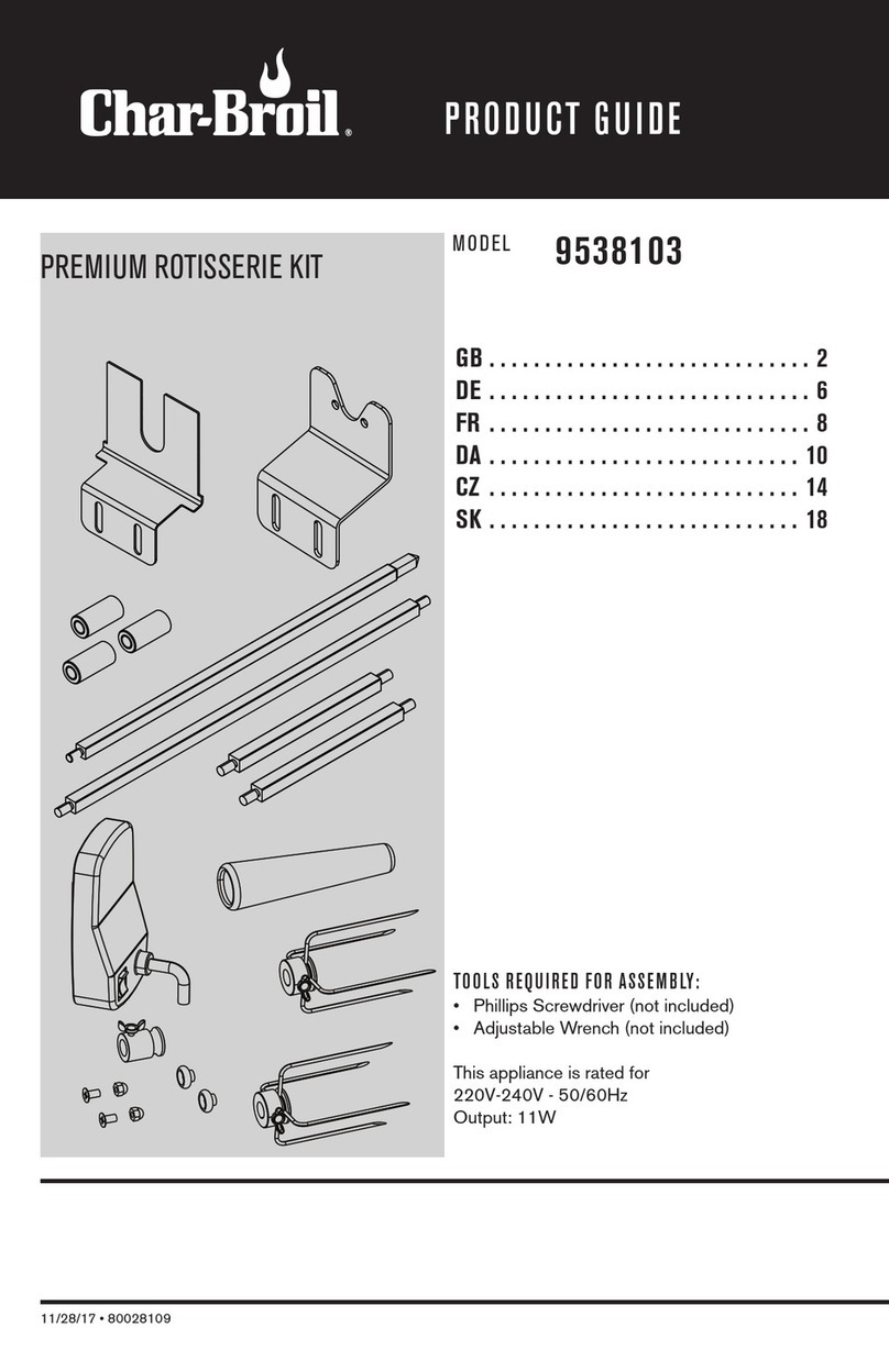 Char-Broil 9538103 Product guide
