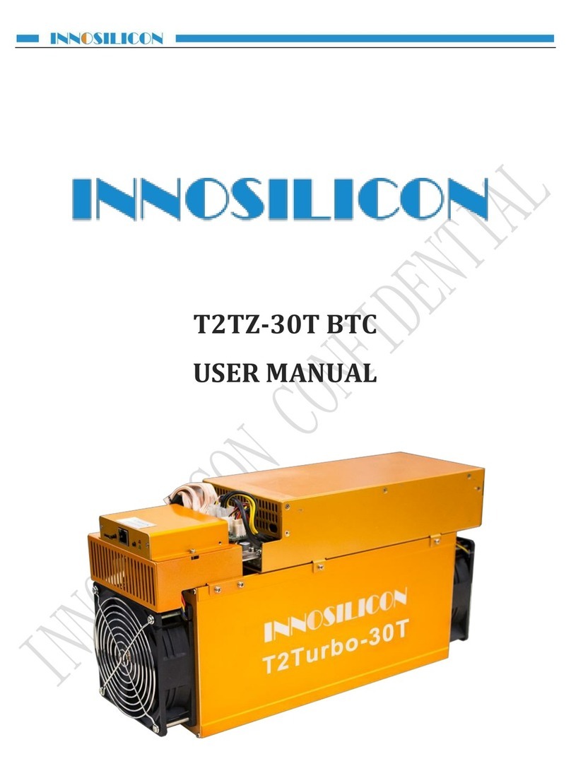 INNOSILICON T2TZ-30T BTC user manual