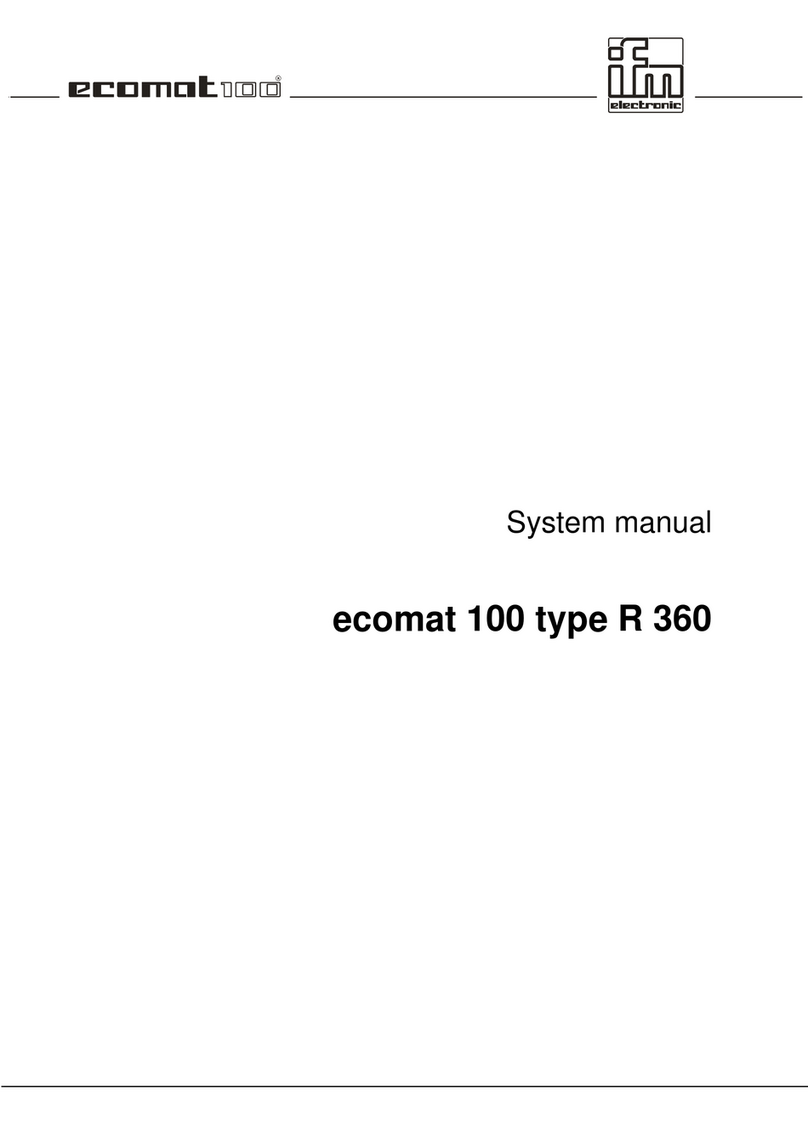 IFM ecomat 100 R 360 Series User guide