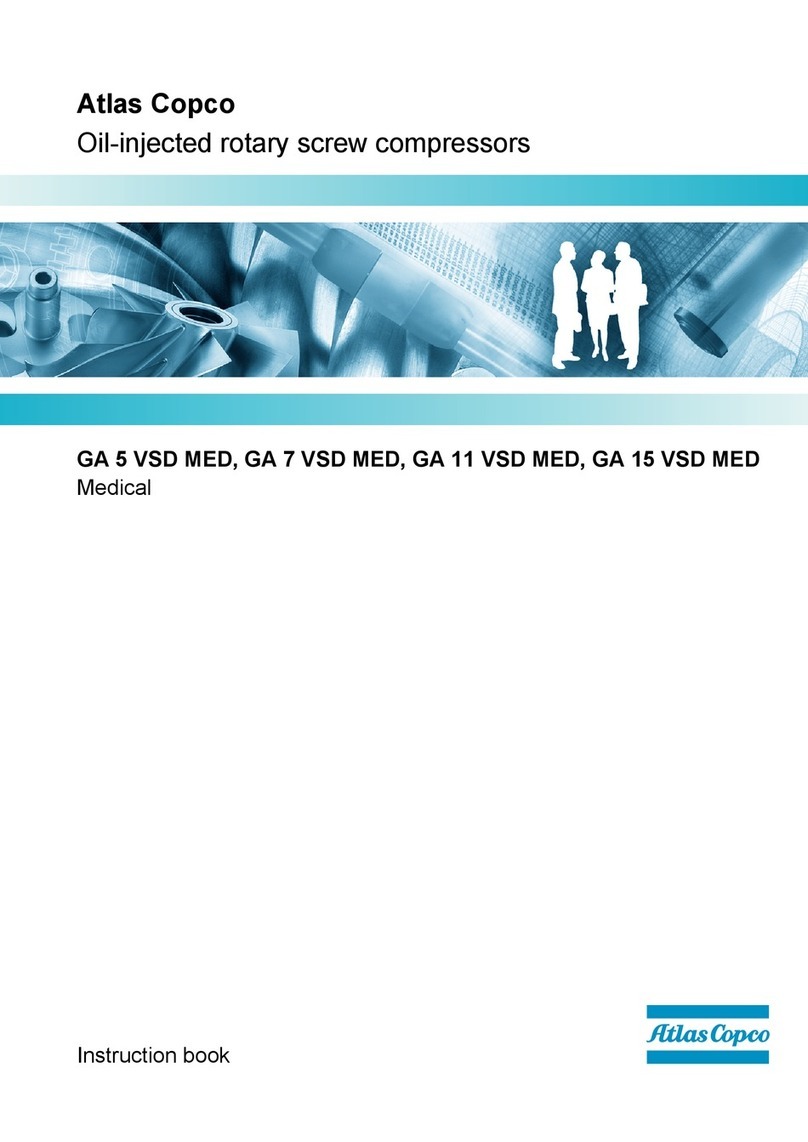 Atlas Copco GA 5 VSD MED Instruction book