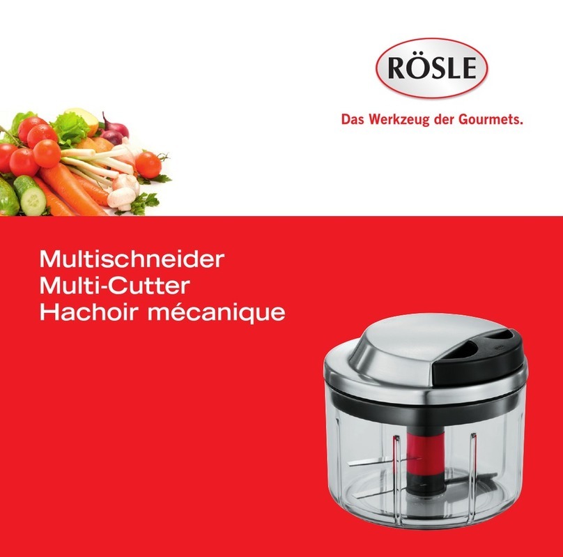 Rosle Multi-Cutter manual