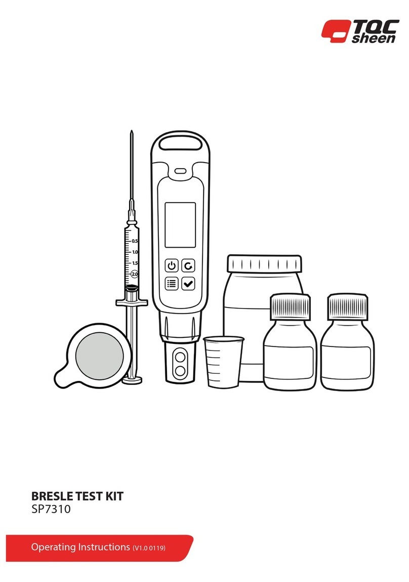 TQC Sheen SP7310 operating instructions
