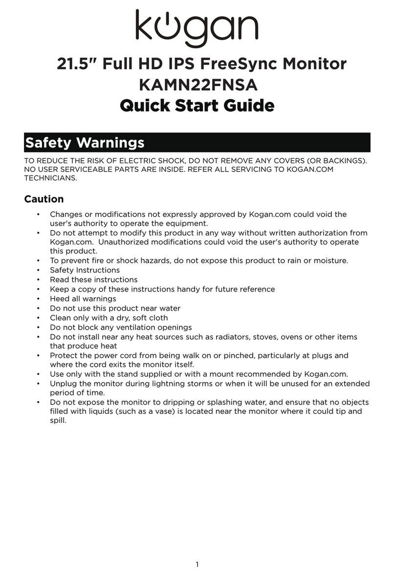 Kogan KAMN22FNSA User manual