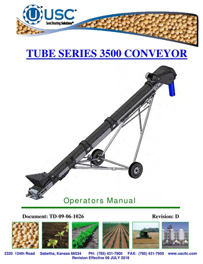USC Tube Series 3500 Operator's manual USC Tube Series 3500 Operator's manual